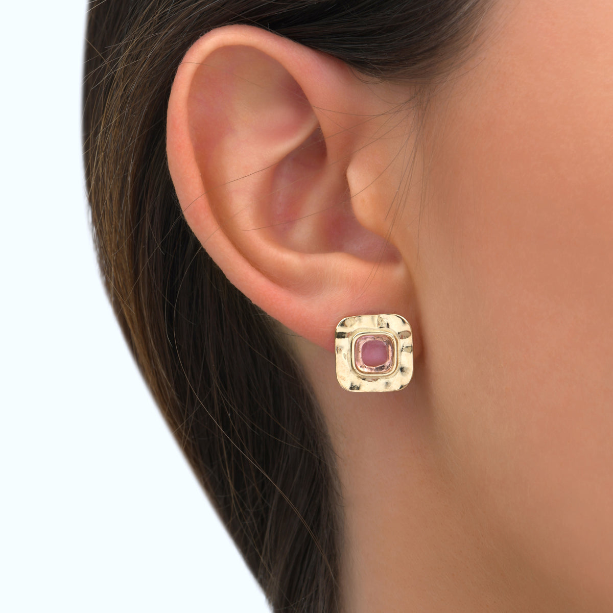 Boucles d'oreilles Côme Dorées