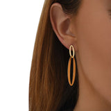 Boucles d'oreilles Alegria Dorées