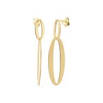 Boucles d'oreilles Alegria Dorées