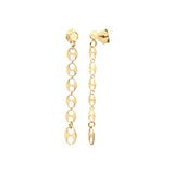 Boucles d'oreilles Moka Dorées