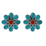 Boucles d'oreilles Zuni Flower
