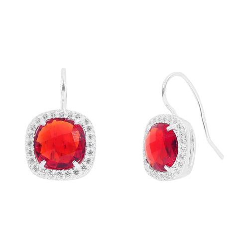 Sira Ruby Red Earrings