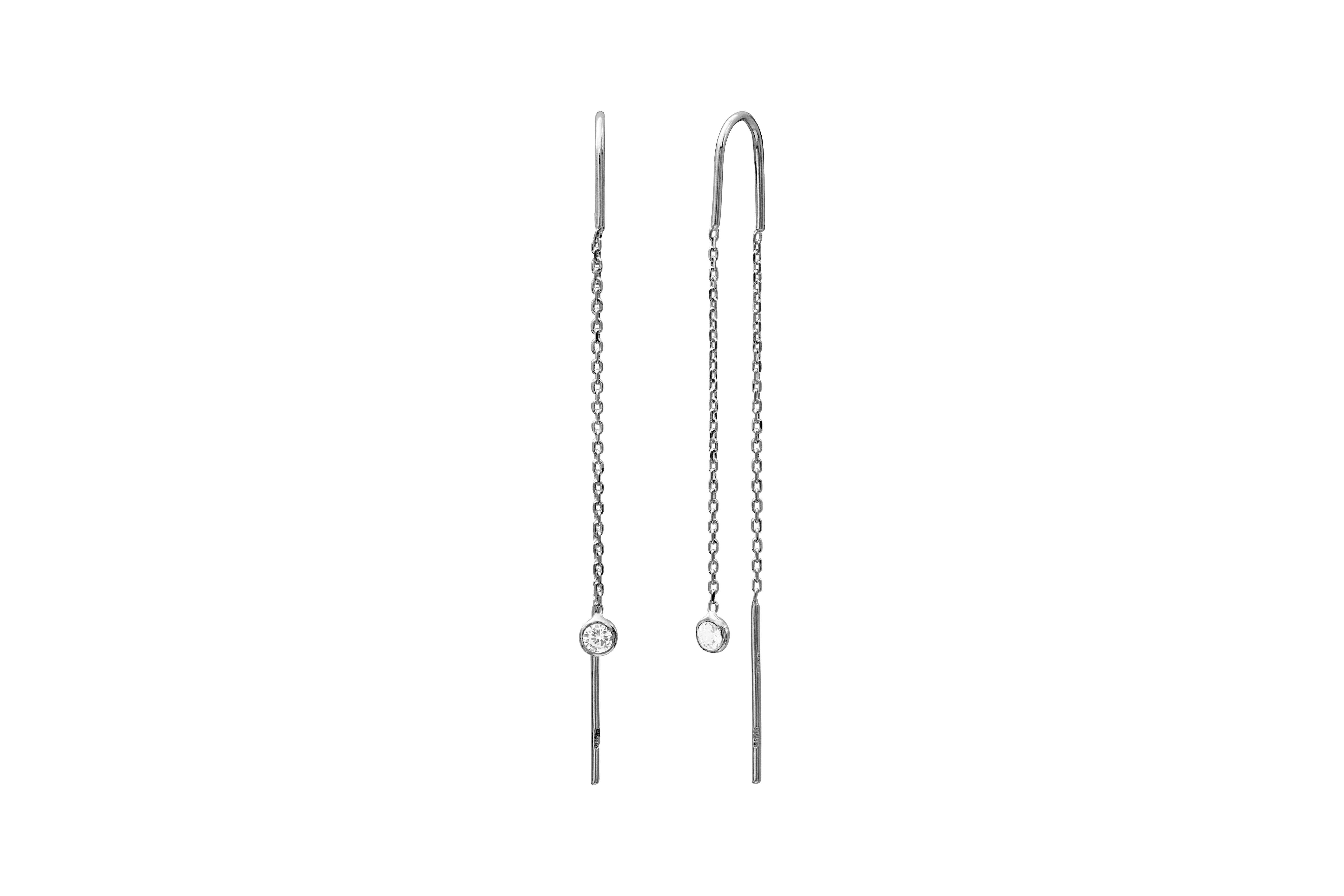 1/2 Boucles d'oreilles Sélène