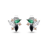 Boucles d'Oreilles Rose