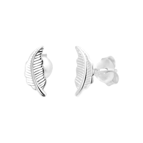 Boucles d'oreilles argentées Gaia