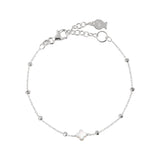 BRACELET CROSS BLANC