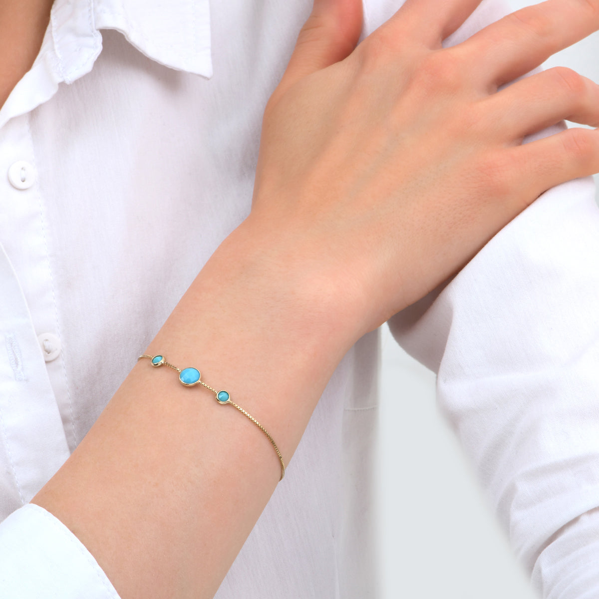Bracelet Célestine Doré