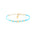 Bracelet Lien Grain de Café Doré