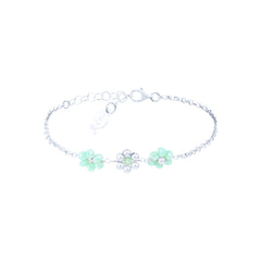 Lilia Three Flowers Bracelet