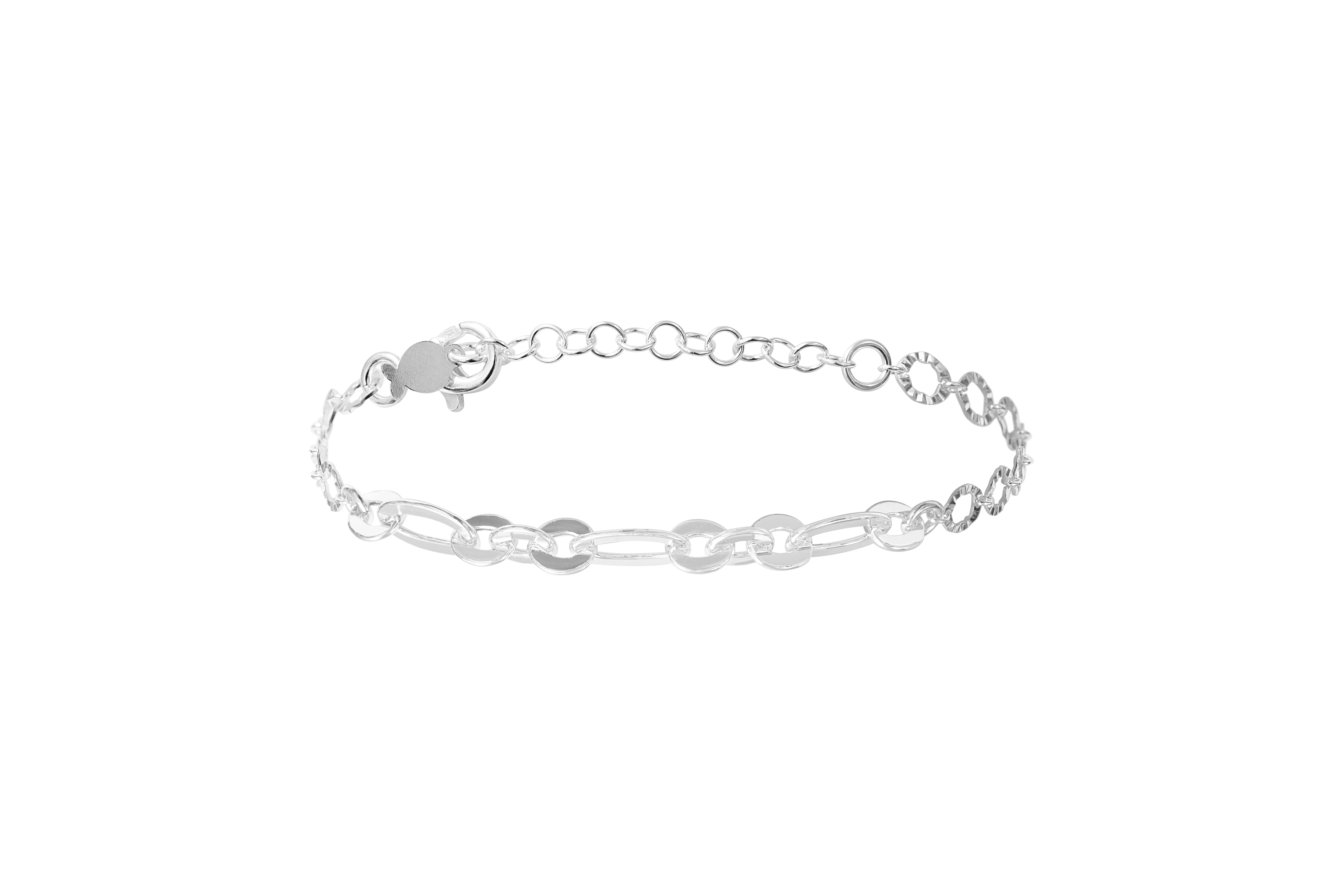Bracelet Clio Blue En Argent Massif - Collier Ou Bracelet - État Occasion - Bijou Argent Véritable