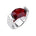 Bague Joséphine Rouge Rubis