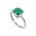 Bague Sissi Vert Emeraude
