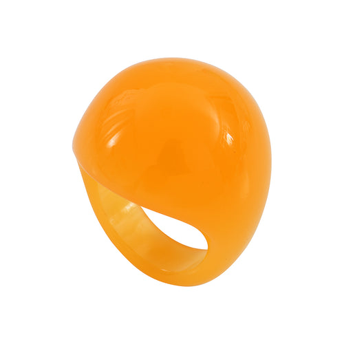 Mina Ring in Blue Lucite