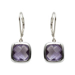 Boucles d'oreilles Sissi Améthyste