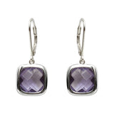 Boucles d'oreilles Sissi Améthyste
