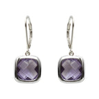 Sissi Amethyst earrings