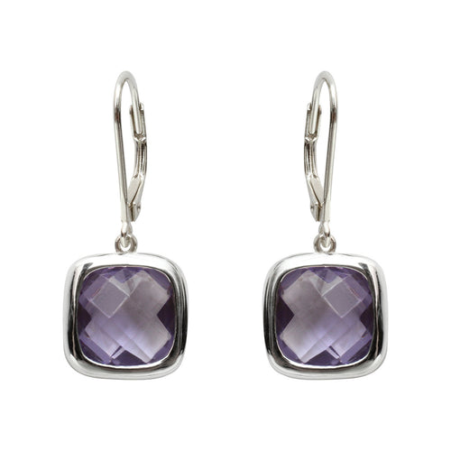 Sissi Amethyst earrings