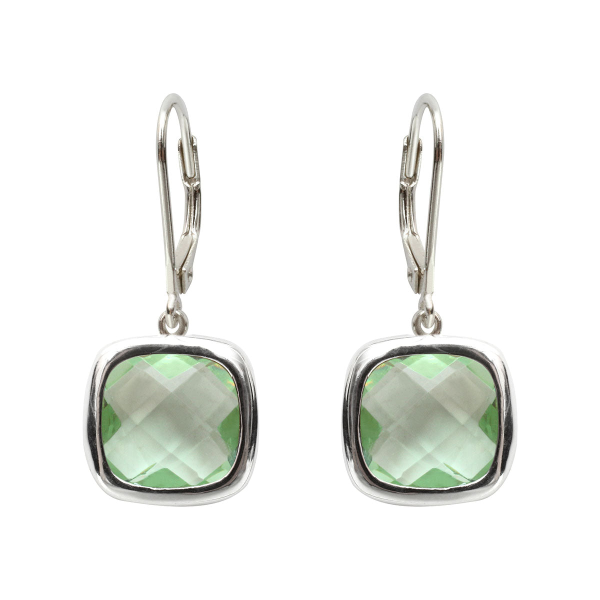 Boucles d'oreilles Sissi Green Violet