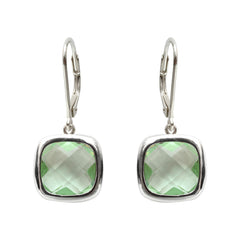 Boucles d'oreilles Sissi Green Violet