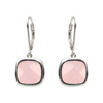 Boucles d'oreilles Sissi Rose Quartz