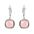 Boucles d'oreilles Sissi Rose Quartz