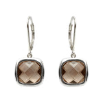 Boucles d'oreilles Sissi Smoky Quartz