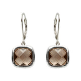 Boucles d'oreilles Sissi Smoky Quartz