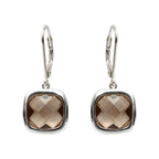 Boucles d'oreilles Sissi Smoky Quartz