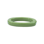 Bracelet jonc Lucy en acétate vert olive