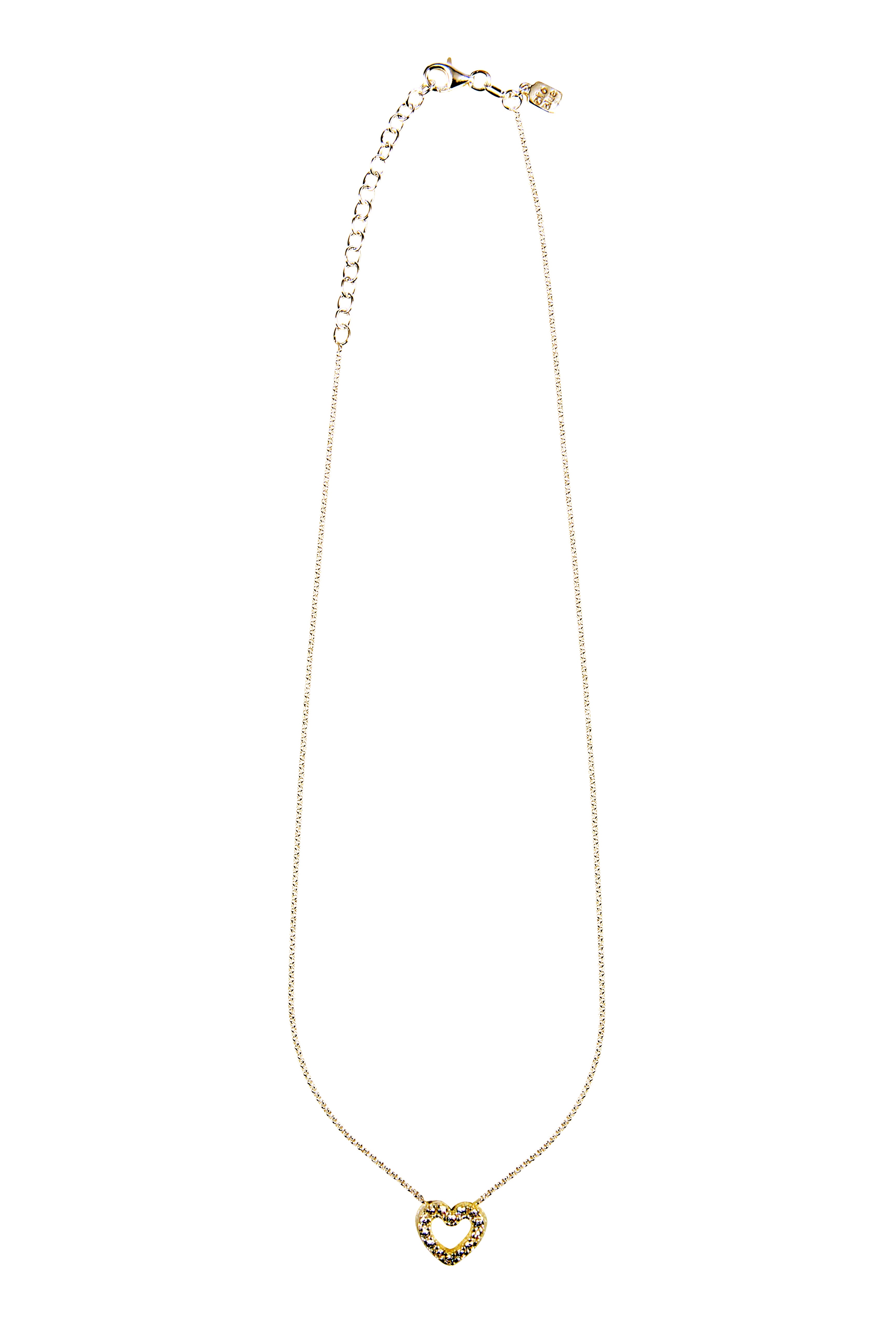 Collier Love U Doré