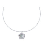 White Mother-of-Pearl Archiduchess Necklace