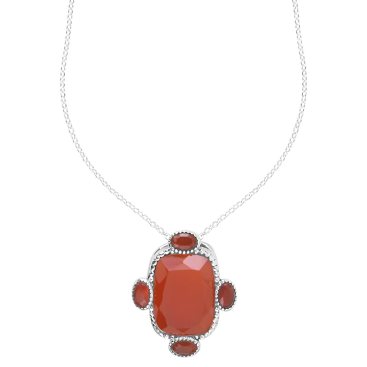 Collier Le Monde de Frida Cornaline