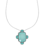 Collier Le Monde de Frida Calcédoine