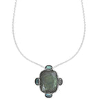 Collier Le Monde de Frida Nacre Labradorite