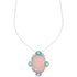 Collier Le Monde de Frida Larimar Quartz Rose
