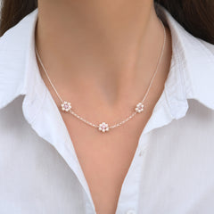 Lilia Silver Necklace