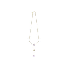 Lilia Gold Y Necklace