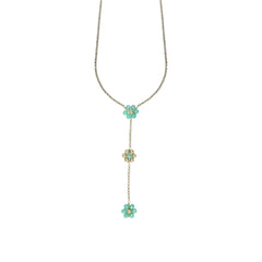 Lilia Gold Y Necklace