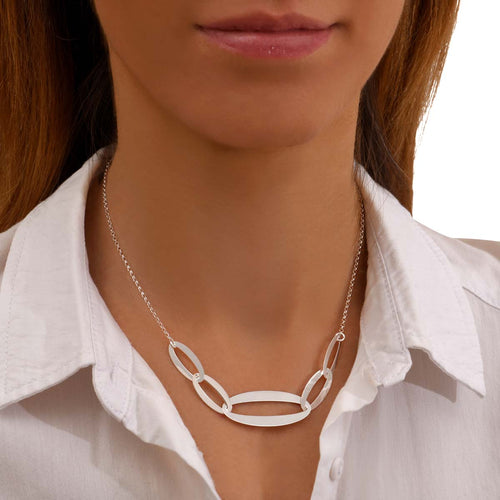 Alegria Silver Necklace