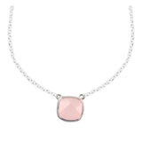 Collier Sissi Rose Quartz