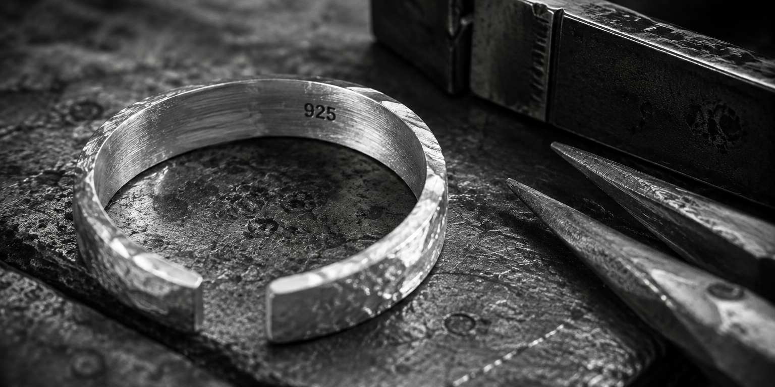 fabrication artisanale matière noble argent 925