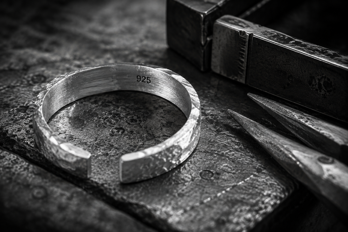 fabrication artisanale matière noble argent 925