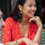 Bague Joséphine Cristal Vert