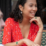 Bague Joséphine Cristal Vert