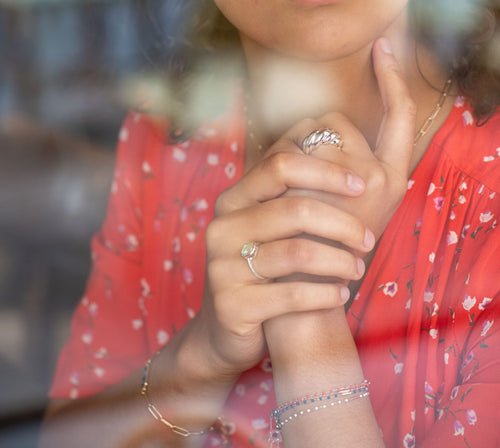 Sissi Green Amethyst Ring