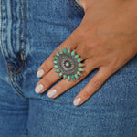 Bague Zuni Sun