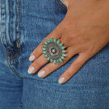Bague Zuni Sun