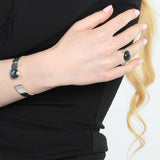 Bracelet La Pompadour Onyx Noir