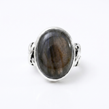 Chevalière Zuni Labradorite