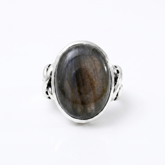 Chevalière Zuni Labradorite